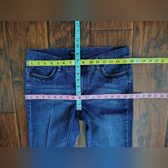 White House Black Market Blue Boot Cut Jeans - Picture 3 of 6